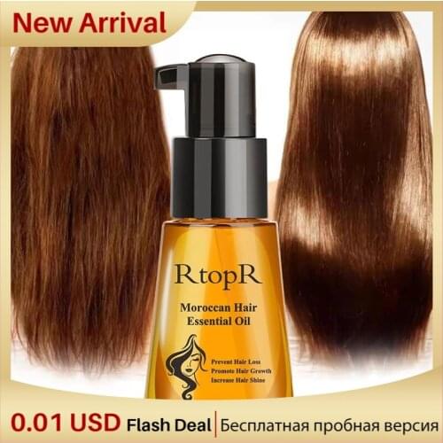 Moroccan Prevent Hair Loss Product Hair Growth Essential Oil Easy To Carry Hair Care Nursing 35ml Both male and female can use