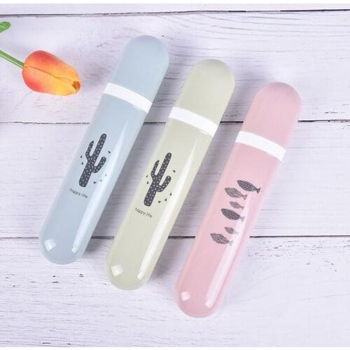 Travel Portable Toothbrush Cover Holder Outdoor Camping Toothbrush Box Case Bathroom Product