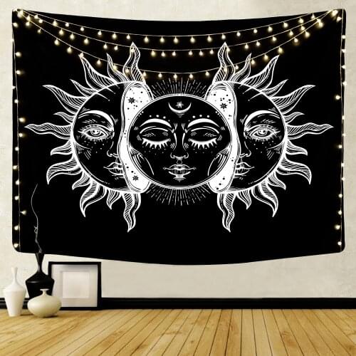 Psychedlic Starry Sky Tapestry Hippie Room Wall Hanging Blanket Art Home Decor