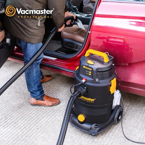 Vacmaster Car Vacuum Cleaner 30L Powerful Wet Dry Vacuums for Sofa Car Seat 2 in 1 Shampoo Carpet Vacuum Cleaner 1300W 19KPa