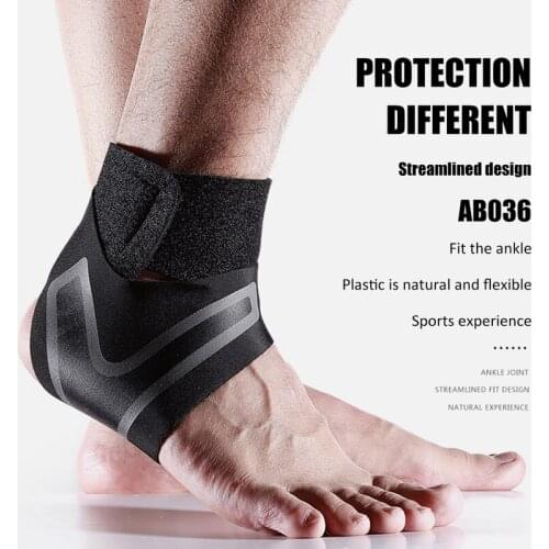 1 Pc Adjustable Ankle Support Pad Outdoor Sports Pressure Ankle Sleeve Anti Injury Ankle Socks Basketball Football Climbing Gear