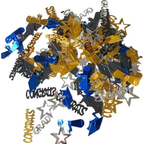 15g Graduation Party Confetti Creative Table Decorations Confetti Graduation Party Bachelor Cap Confetti Table Scatter Decor