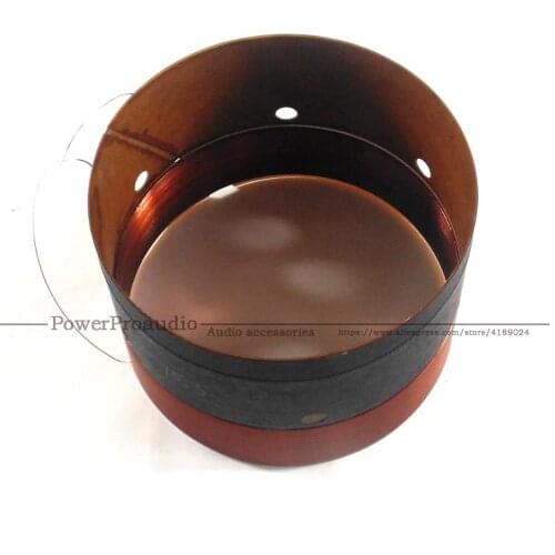 75.5MM Bass Voice Coil Woofer With Sound Air Outlet Hole For 12 inch -18 inch Subwoofer Speaker 8OHM IN / OUT