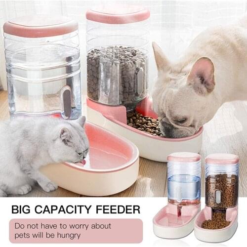 Pets Cats Dogs Automatic Waterer Water Dispenser 3.8 L or Food Feeder Pet Automatic Feeder A1