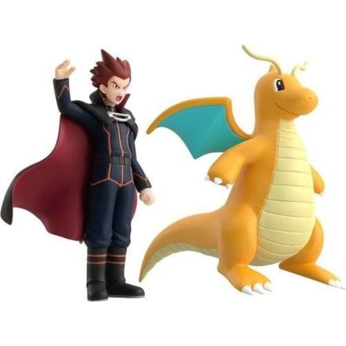 Bandai Limited Original Pokemon Pb 1/20 Scale World Action Figure Doll WATARU KAIRYU Dragonite Lance Collection Hand-Model Toys