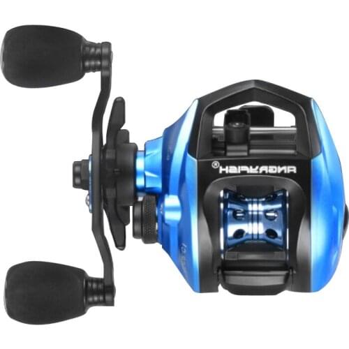 GLS Brand 8kg Max Drag 7.2:1 Gear Ratio Freshwater Fishing Reel High Speed Carp Baitcasting Reel Sea Blue Fishing Accessories
