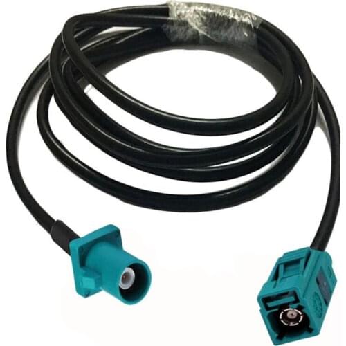 LMR195 Fakra Z Male to Fakra Z Female RF GPS Antenna Coaxial Extension Jumper Cable 50ohm 1m 3m 5m 10m 15m 20/30m