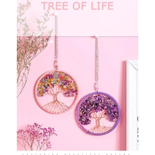 Wall Dreamcatcher Crafts Big Tree of Life Jewelry Home Pendant Birthday Creative Gift Novelty Practical Room supplies Dreamcatch