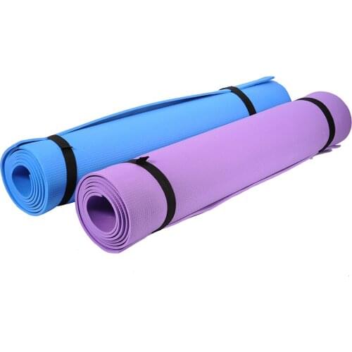 Non-slip Yoga Mat Waterproof And Dustproof Exercise Pads For Fitness Sports Pilates Carpet Outdoor Picnic Camping Straps Gym