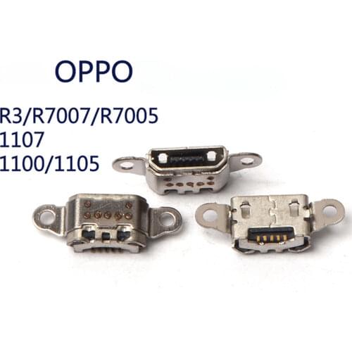 25pcs Micro USB Jack Connector charging port For OPPO R3 R7005 R7007 1105 1107 ect