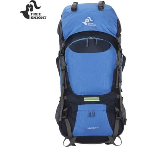 60L Large Waterproof Travel Bags Rucksack Nylon Outdoor Camping Hiking Bicycle Sports Backpacks Bag Men Women Climbing Backpack