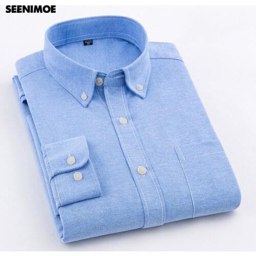Seenimoe Men's Long Shirts