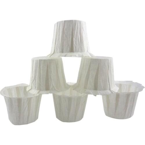 20/50/100Pcs Disposable Cup-shaped Hand Drip Coffee Brewer Filter Paper Cup Carry and Convenient for Coffee-Lover to Use