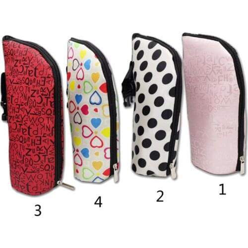 Baby Bottle Warmer Insulation Bag Travel Cup Drink Warm Milk Bottle Bag For Feed Newborn Tote Stroller Hang Bags