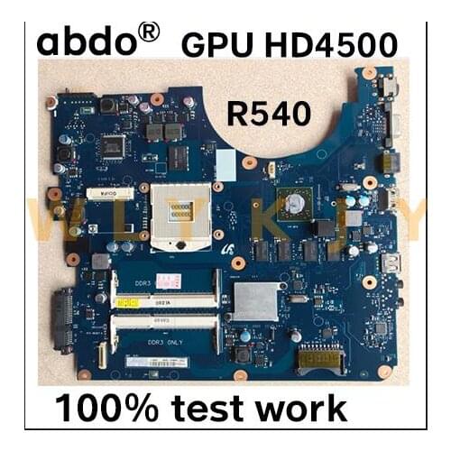 For Samsung R538 R540 R580 Laptop Motherboard BA41-01285A BA92-06626A BA92-06626B HM55 ATI HD 4500 DDR3 tested 100% working
