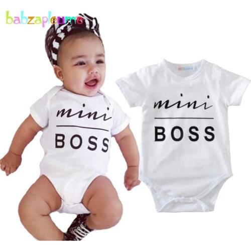 2017 Summer Baby Jumpsuit Letter Printed toddler rompers Girls Clothing Kids Boys Clothes Newborn infant outfits Overalls A180