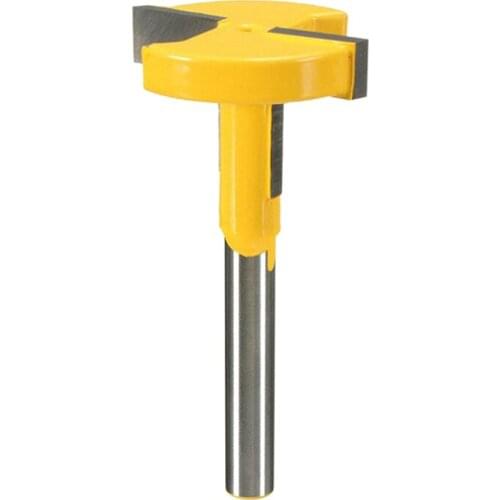 1/4 Inch Shank T-Slot Router Bit T-Track Slotting Milling Cutter