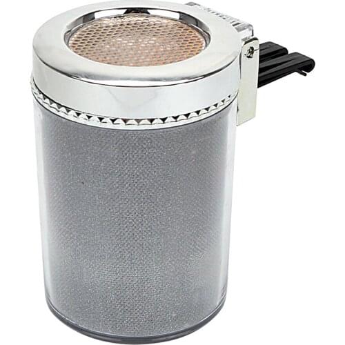 LEEPEE Storage Cup Car Styling LED Car Ashtray Garbage Container Smoke Ash Cylinder Cigar Ash Tray