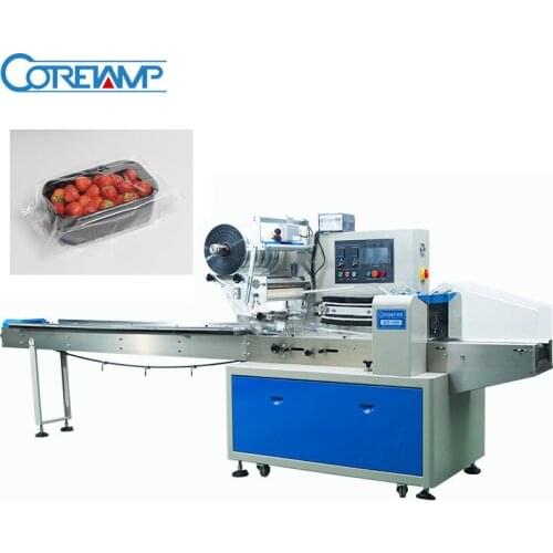 Strawberry Packing Machine With Tray