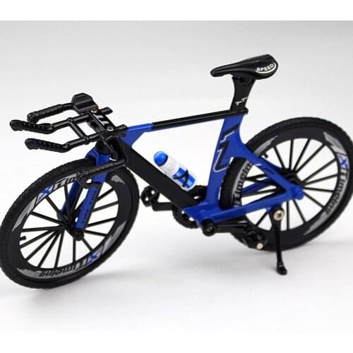 1:10 Mini Model Alloy Bicycle Toy Finger Mountain Bike Pocket Diecast Simulation Metal Racing Funny Collection Toys For Children