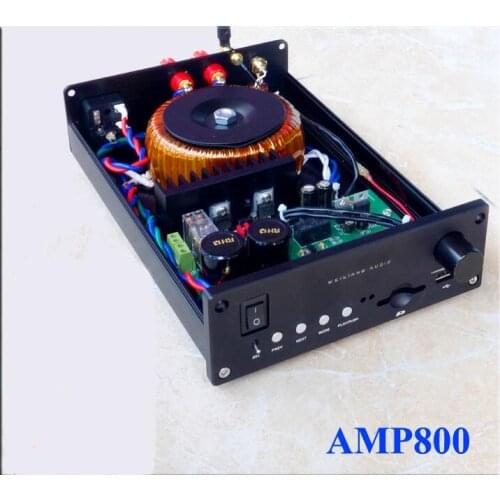 NEW Breeze Audio AMP800 CSS ES9023 LM1875 USB DAC audio Amplifier Bluetooth 4.2 SD Analog Input 60w*2