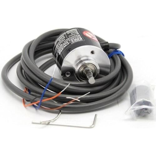 E6B2-CWZ5B PNP Incremental Optical Rotary Encoder Rotary Switch 10P/R To 1800P/R 12~24V DC