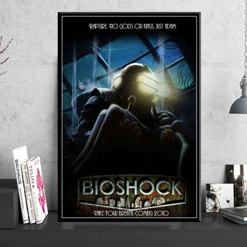Posters And Prints Bioshock Rapture Video Game Wall Art Picture Canvas Painting Nordic Decoration Home Decor Cuadro Decorativo
