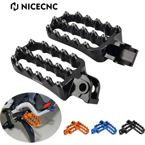 CNC Foot Pegs Rest Footpeg Footrest For KTM 950 990 1050 1090 1290 Adventure SMT SMR Supermoto LC8 Super Adventure LC8