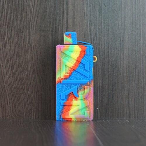 Texture case for Uwell Valyrian 25w silicone skin rubber sleeve shield wrap protective anti-slip cover 2pcs