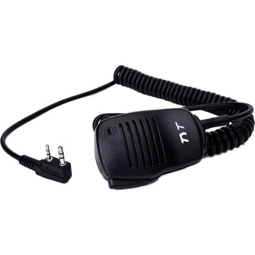 TYT 2 Pin PTT Remote Shoulder Speaker Microphone for TYT TH-F8 TH-UV8000D/E Walkie Talkie Two Way Radio
