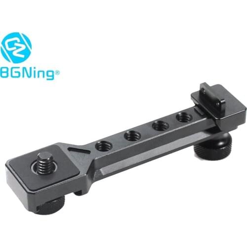 BGNING Extension Plate for Zhiyun Weebill S Gimbal Cold shoe Transmount Multi-Functional Microphone LED Video Light Bracket