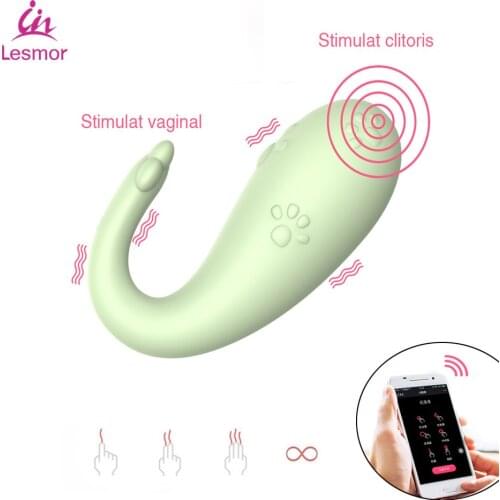 APP Bluetooth Wireless Control Dildo Vibrators Monsters Vagina Clit Stimulator G Spot Vibrating Eggs Sex Toy For Women Adult Toy