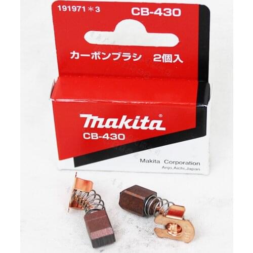 Japan Makita CB-430 Carbon Brush Electricity Brush Suitable for rechargeable drill 6216D / BGA450 / 452 / BPB180
