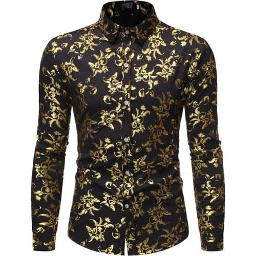 BOUSSAC Men's Long Shirts