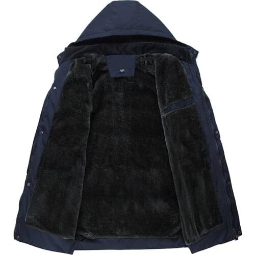 New Arrival Winter Jacket Men Thick Warm Windbreaker Soft Coat Winter Coat Men Casual Jacket Men Parka Hooded Outwear Coats