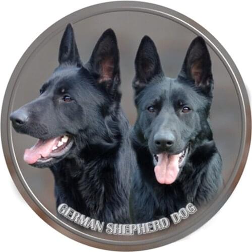 S40358# Various Sizes PVC Decal German Shepherd Dog Car Sticker For Bumper Rear Window Laptop Refrigerator Toilet