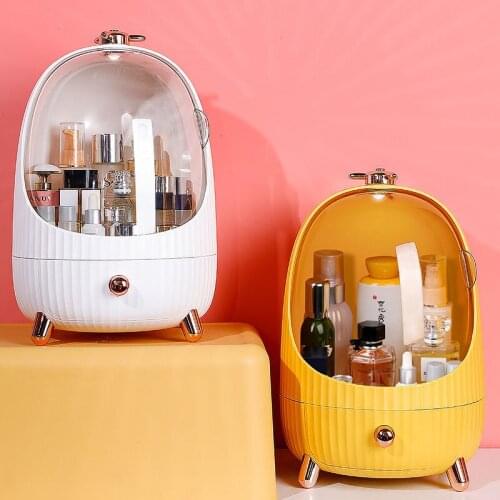 Tabletop Large Capacity Storage Box Bathroom Waterproof And Dustproof Drawer Organizer Jewelry Nail Polish Cosmetics Organizer