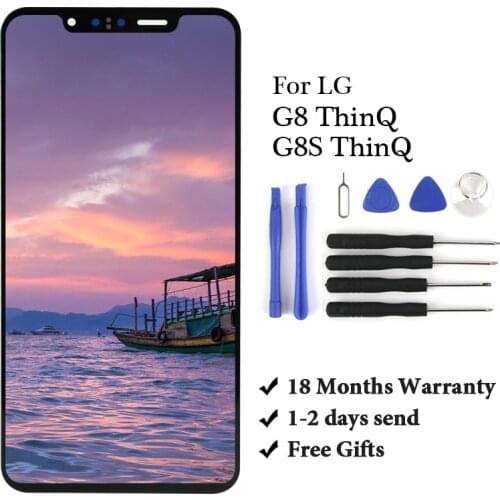 OEM LCD For LG G8 ThinQ LCD display With Touch Glass Digitizer with Frame Assembly replacement For LG G8 ThinQ G820 LCD display