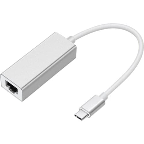 USB C to Ethernet Adapter Maxonar (Long Wired) RJ45 to Thunderbolt 3/Type C