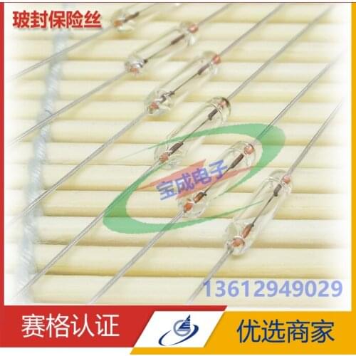 Full glass fuse 3X10mm0.5A 1A 1.5A 2A 2.5A 3A 4A 5A