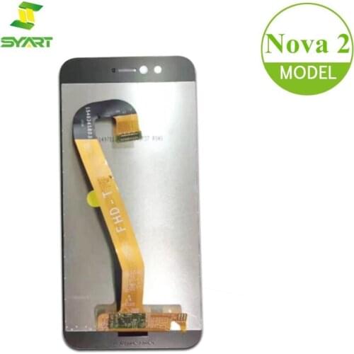 SYART 100% Tested LCDs For Huawei Nova 2 Nova2 LCD Display Digitizer Touch Screen Assembly Replacement Part 5.0inch + Free Tools
