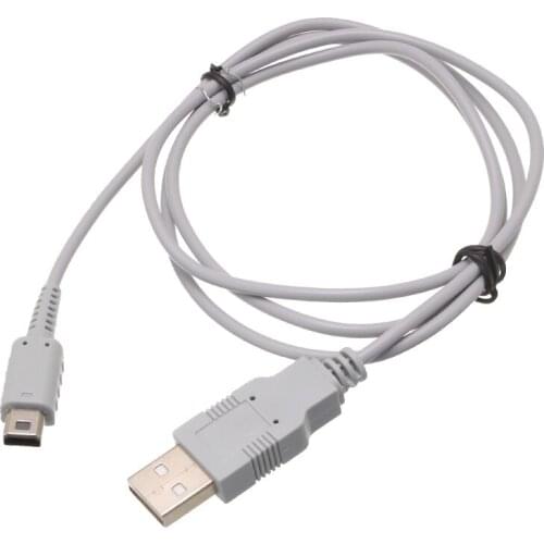 For Nintendo Wii U Gamepad USB Charger Cable Power Supply Charging Cable Data Cord For Nintend WiiU Pad Controller Joypad