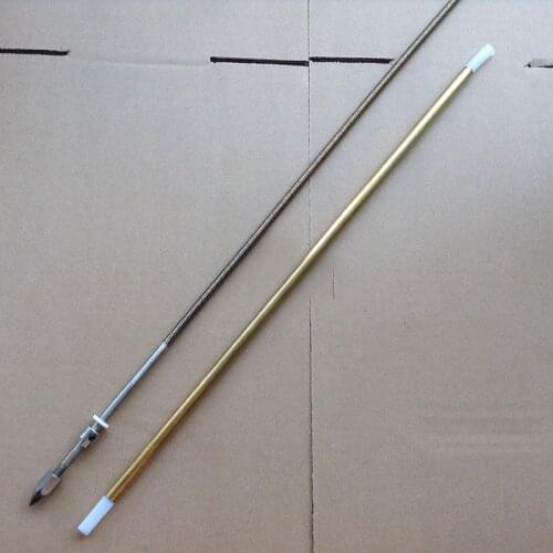 1Set Shaft Kit 1/4 Inch 6.35 Integrated Flexible Shafts+400mm Copper Axle Sleeve+M6 Propeller Adapter for DIY RC Boat Model Part