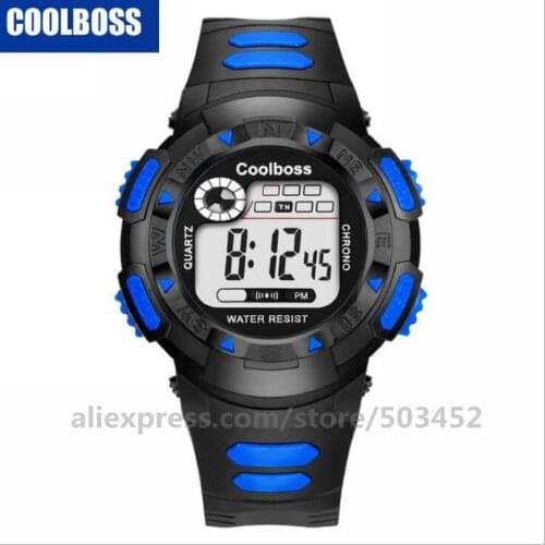 100pcs/lot Children Watches For Boy and Girl Digital Watch Student Multifunctional Waterproof Sports watch kids Watches