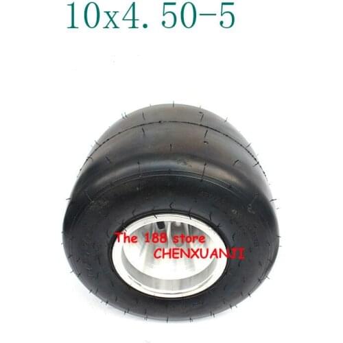 168 Go kart 5 inch front wheel 10x4.50-5 kart tire Drift Bike Wheels beach car accessories ATV Quad spare parts