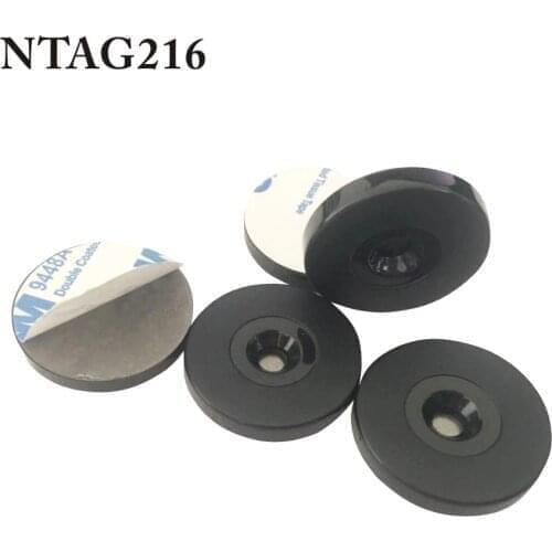 500PCS NFC Checkpoint Label Tag Guard Tour Patrol System Anti-Metal RFID Chip tag216 13.56MHz Free Shipping