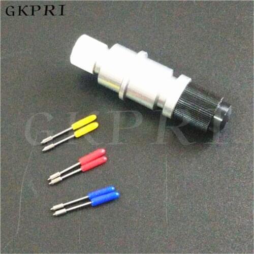 Free shipping 10pcs 45/ 60 degree Graphtec CB09 Blades + 1 pc blade Holder For silhouette cameo craftrobo VINYL CUTTER PLOTTER