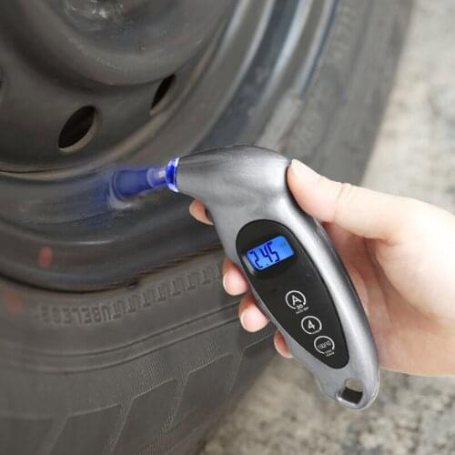 A70F Wireless Tyre Pressure Monitor Gauge Digtal Display Alarm System for Car