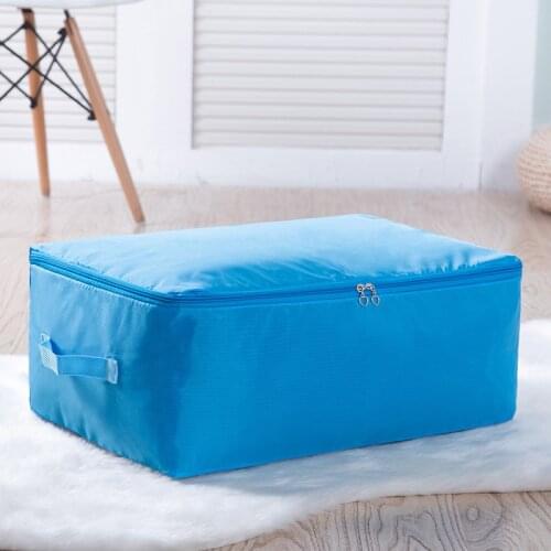 Candy Color Clothes Quilt Storage Bags Large Capacity Cabinet Container Finishing Storage Dust Bag Travel Luggage Moving Sorting