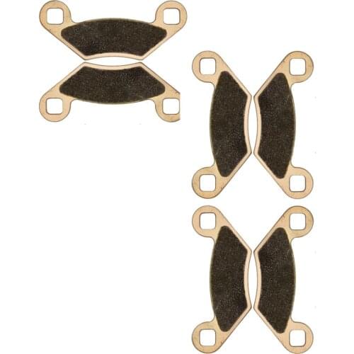 Disc Brake Pads Set fit for POLARIS ATV 330 ATP 2004 2005 Front Rear